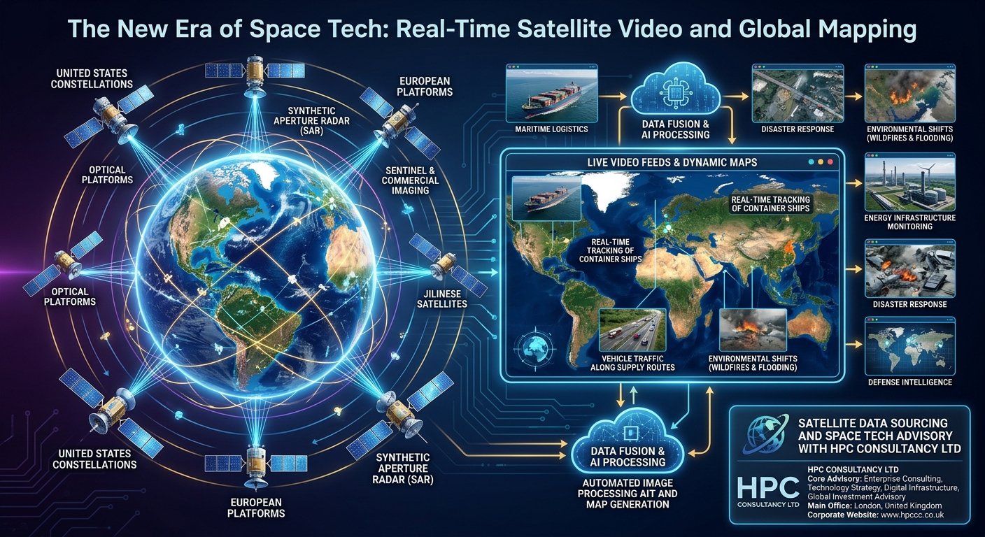 Real-Time Satellite Video and Global Mapping Kenya